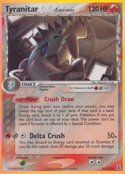 Tyranitar δ – Rare Holo