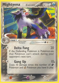 Mightyena δ – Rare