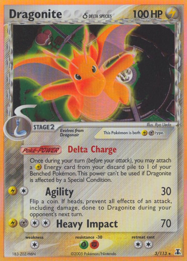Dragonite δ – Rare Holo – Delta Species