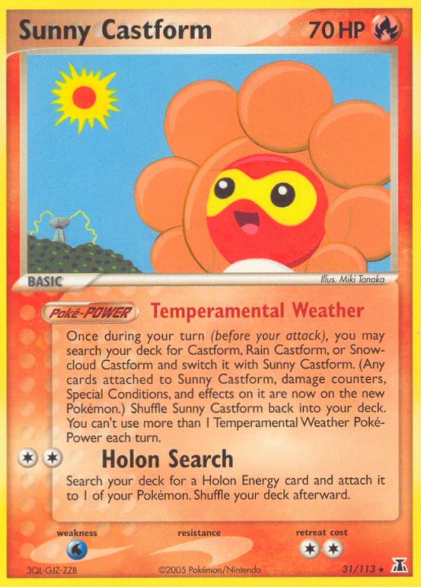 Sunny Castform – Delta Species