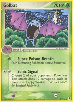 Golbat – Uncommon – Delta Species