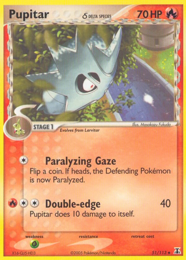 Pupitar δ – Uncommon – Delta Species
