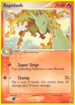 Rapidash – Uncommon – Delta Species