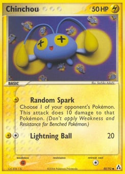 Chinchou – Common – Legend Maker