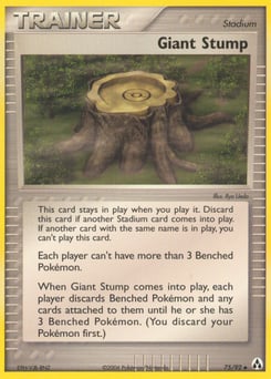 Giant Stump – Uncommon