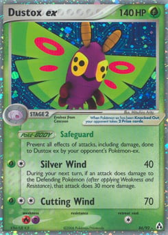 Dustox ex – Rare Holo EX – Legend Maker