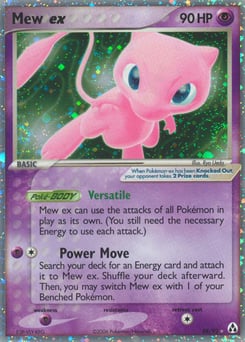 Mew ex – Rare Holo EX – Legend Maker