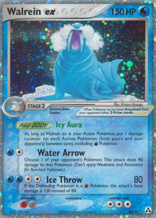 Walrein ex – Rare Holo EX – Legend Maker