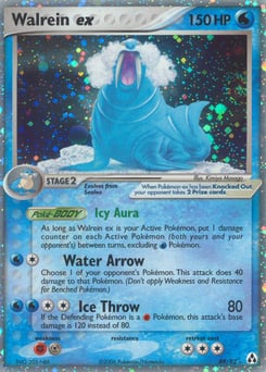 Walrein ex – Rare Holo EX – Legend Maker