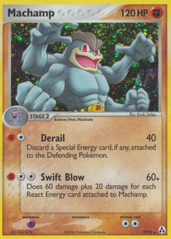Machamp – Rare Holo – Legend Maker