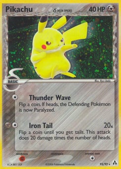 Pikachu δ – Rare Secret