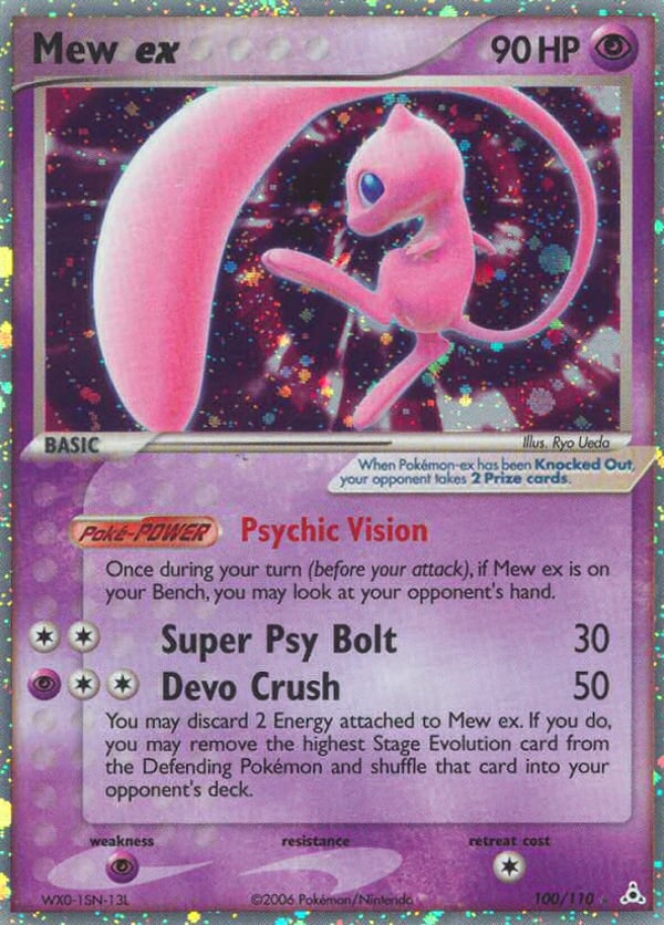 Mew ex – Rare Holo EX – Holon Phantoms