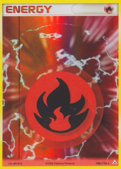 Fire Energy – Rare Holo