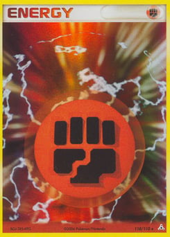 Fighting Energy – Rare Holo