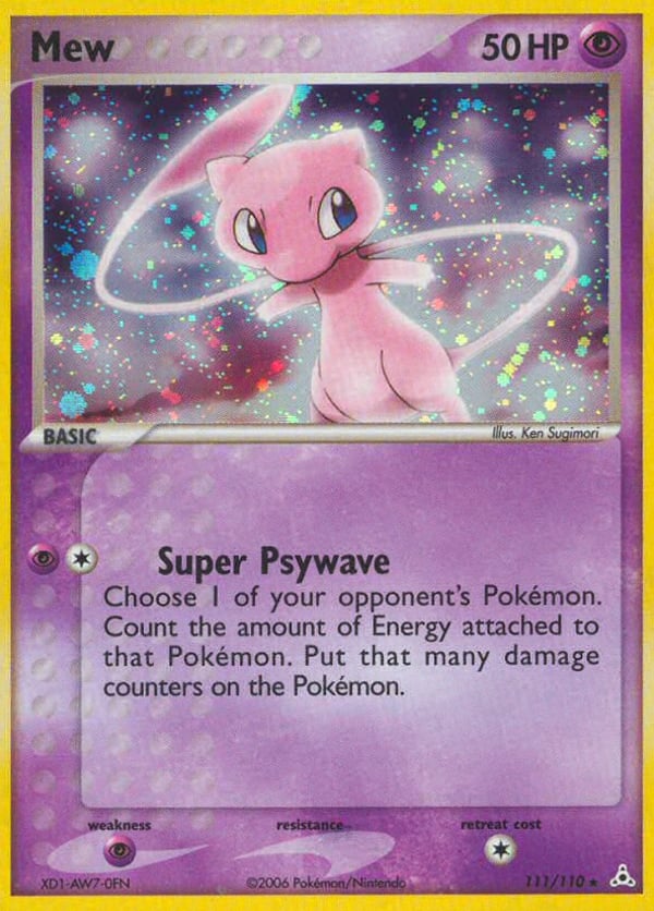 Mew – Rare Secret – Holon Phantoms