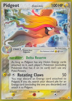 Pidgeot δ – Rare Holo