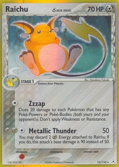 Raichu δ – Rare Holo
