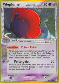 Vileplume δ – Rare Holo