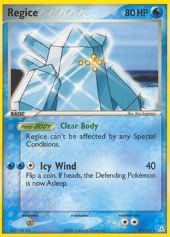 Regice – Rare