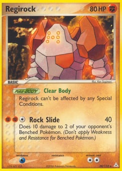 Regirock – Rare