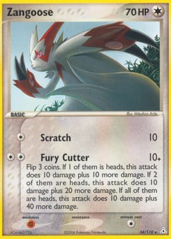 Zangoose – Rare