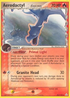 Aerodactyl δ – Uncommon