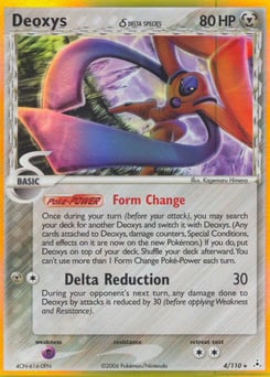 Deoxys δ – Rare Holo