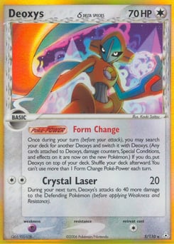 Deoxys δ – Rare Holo
