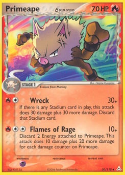 Primeape δ – Uncommon