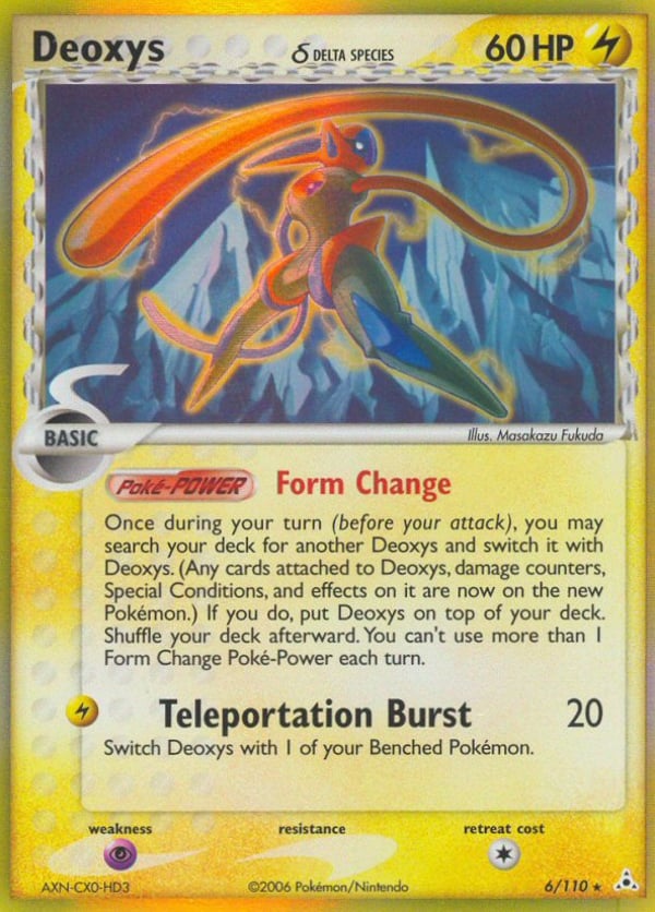 Deoxys δ – Rare Holo – Holon Phantoms