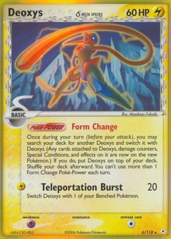 Deoxys δ – Rare Holo
