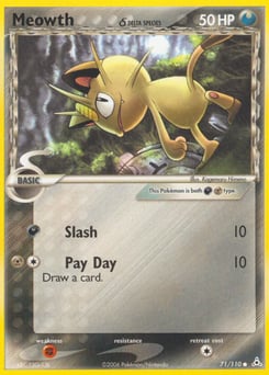 Meowth δ – Common