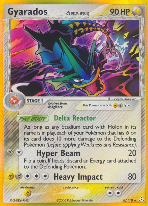 Gyarados δ – Rare Holo – Holon Phantoms