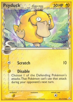 Psyduck δ – Common
