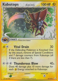 Kabutops δ – Rare Holo