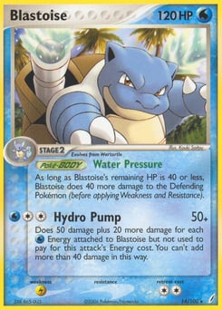 Blastoise – Rare