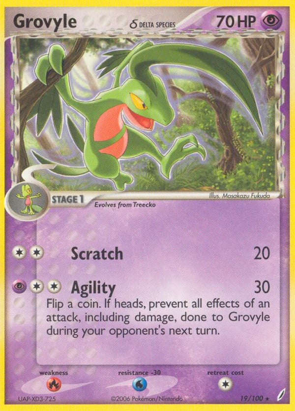 Grovyle δ – Crystal Guardians