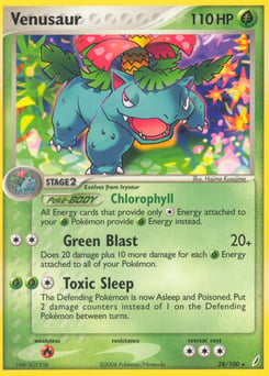 Venusaur – Rare – Crystal Guardians