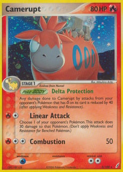 Camerupt – Rare Holo