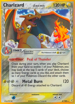 Charizard δ – Rare Holo – Crystal Guardians