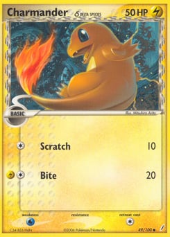 Charmander δ – Common