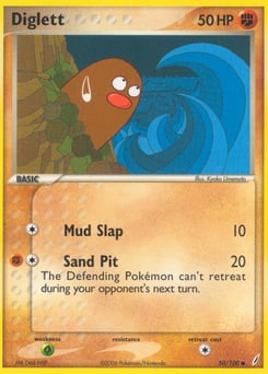 Diglett – Common – Crystal Guardians