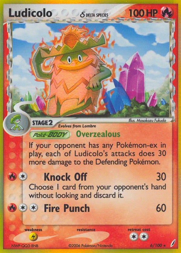 Ludicolo δ – Crystal Guardians