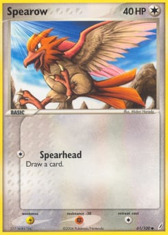 Spearow – Common – Crystal Guardians