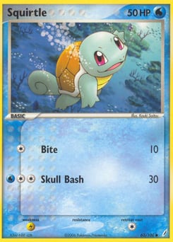 Squirtle – Common – Crystal Guardians