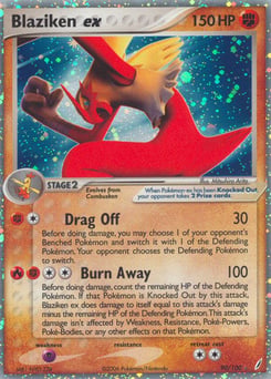 Blaziken ex – Rare Holo EX