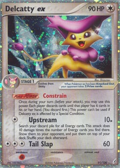 Delcatty ex – Rare Holo EX