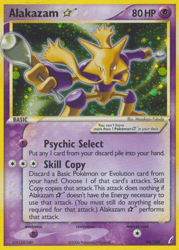 Alakazam ★ – Rare Holo Star – Crystal Guardians