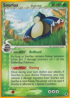 Snorlax δ – Rare Holo