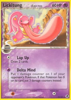 Lickitung δ – Rare